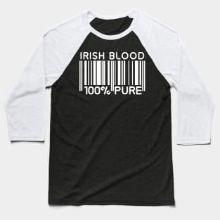 Irish Blood [white on green] Baseball T-Shirt